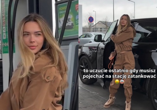 Kubicka pojechała na stację i nagrała tam film. Jej reakcja na wysokie ceny paliw to hit