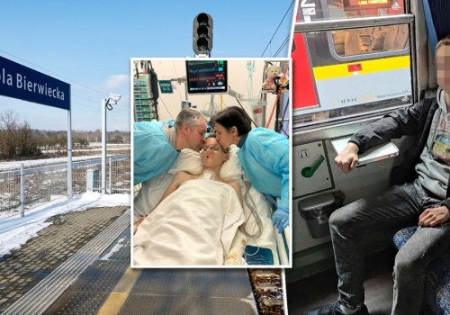 17-letni Dominik pomagał nieznajomej na kolei, gdy ruszył pociąg. Teraz taki cios