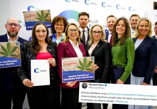 Nowy projekt legalizacji marihuany: 15 gramów i jeden krzaczek na głowę