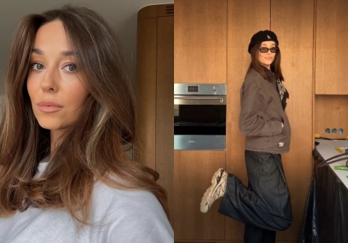 Oto apartament Izabelli Krzan. Drewniana kuchnia robi wrażenie, ale wielka kanapa w salonie to hit