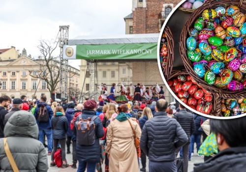 Żurek i kiełbasa za 45 zł? Jarmark wielkanocny w Krakowie szokuje cenami, ale tłumów nie brakuje