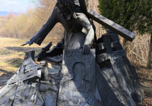 Golgota Beskidów: Stacja VII – Drugi upadek