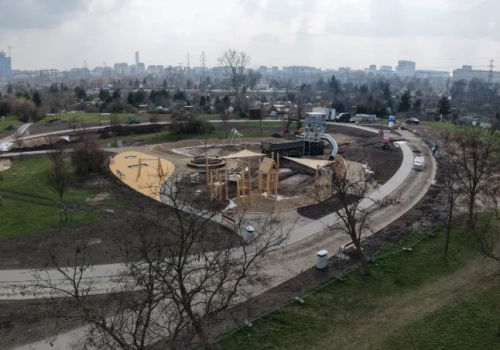 Na Górce Szczepińskiej powstaje nowy plac zabaw, którego nie udało się zrobić 100 lat temu