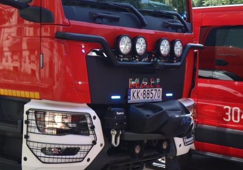 Dramat niedaleko Krakowa. Budynek spłonął, jedna osoba nie żyje