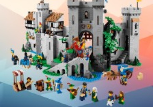 Niedostępny już w Sklepie LEGO zestaw Zamek Rycerzy Herbu Lew (4514 el.) za 1969 zł w Sferis!