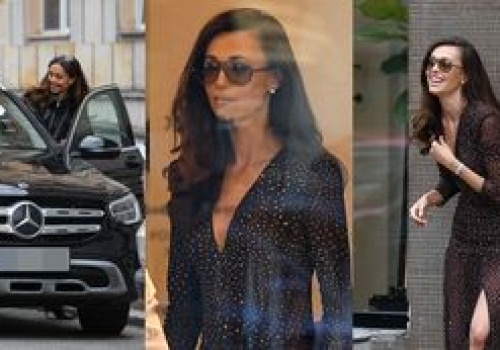 Izabella Krzan zajechała na sesję przed butikiem Jemioła furą za PRAWIE 200 TYSIĘCY złotych (ZDJĘCIA)