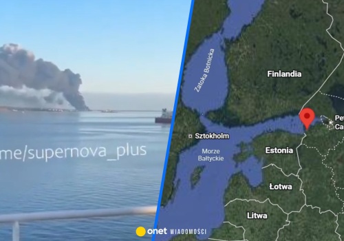 Ukraińcy nękają Ust-Ługę. Pożar w rosyjskim porcie po ataku dronów