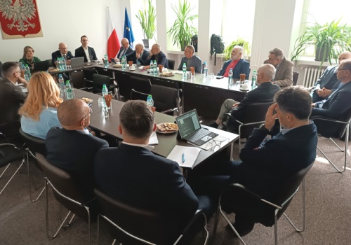 Spotkanie GGK z organizacjami: samorząd, UD60 i szkolenia geodetów