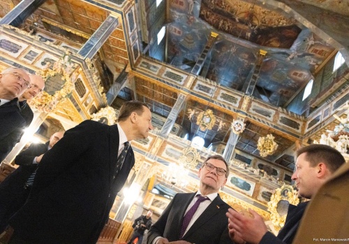 Wizyta ministrów spraw zagranicznych Polski i Niemiec w Krzyżowej