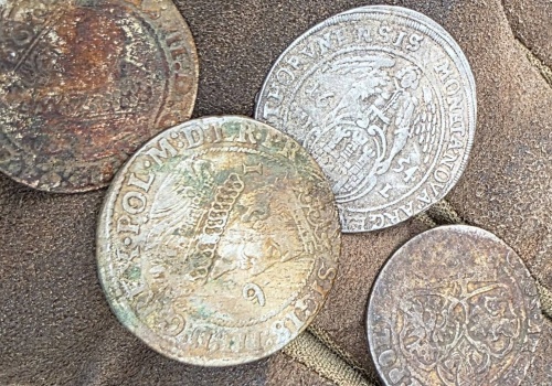 Kolejny depozyt srebrnych monet w Puszczy Bydgoskiej! (GALERIA)