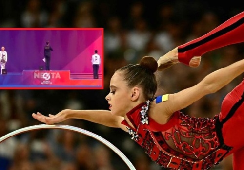 Rosjanka odwróciła się podczas hymnu Ukrainy. Skandal na zawodach w Sofii