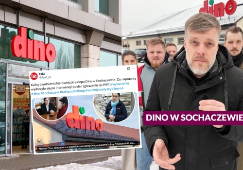 Kierowniczka z Dino ujawnia, że została wyrzucona za walkę o współpracowników i wpuszczenie Zandberga