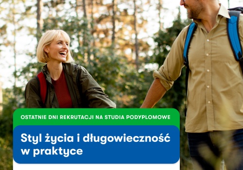  Rusza nowy kierunek studiów podyplomowych: „Styl życia i długowieczność w praktyce” w Wyższej Szkole Nauk Medycznych