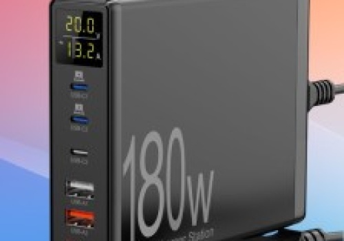 Ładowarka Sanicata 180W 6x USB Power Delivery za 85,11 zł w Amazon PL