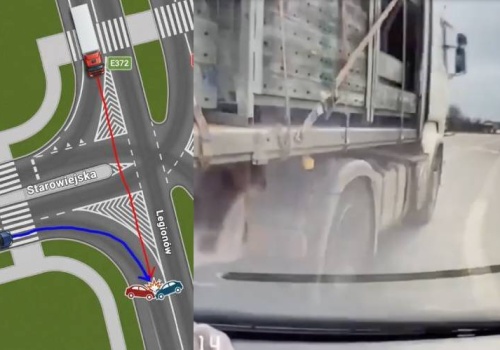 Staranowała ją ciężarówka. Policja i sąd przypisali jej winę. Ostatecznie wygrała