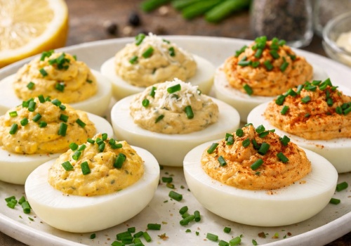 Wielkanocne jajka faszerowane w 3 odsłonach - propozycje Mateusz Gesslera