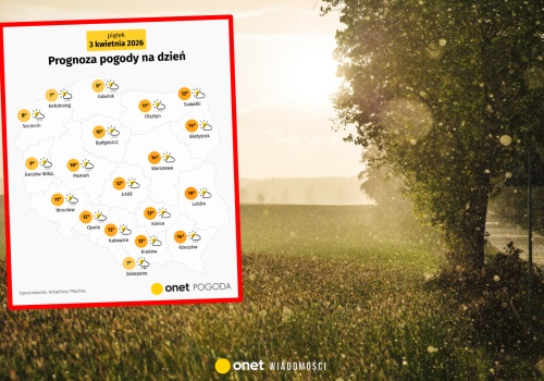 Duże uderzenie zimna w części kraju. Oto gdzie temperatura dziś mocno spadnie