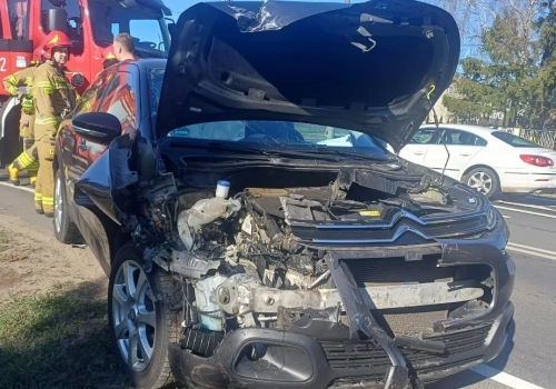 Trzy osoby ranne w wypadku drogowym