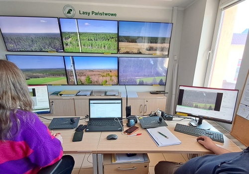 Nowoczesny system monitorowania pożarów lasów zlokalizuje zarzewie ognia w kilka sekund