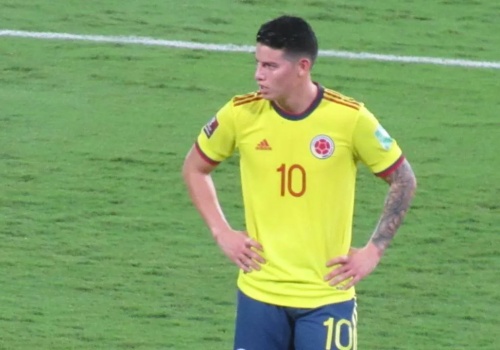 James Rodríguez trafił do szpitala. Poważne odwodnienie po meczu