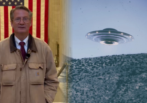 Kongresmen zdobył informacje o kosmitach. 