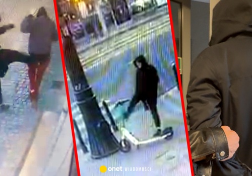 Brutalny atak na kobietę w Warszawie. Policjanci pokazali nagranie