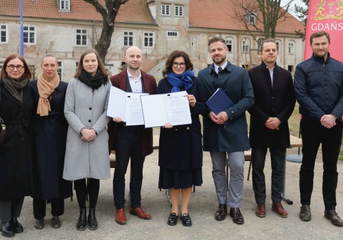 Początek trzeciego etapu renowacji Zespołu Sierocińca w Gdańsku. Będzie tam Dom Literatury