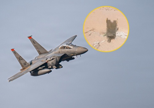 Amerykański myśliwiec zestrzelony nad Iranem