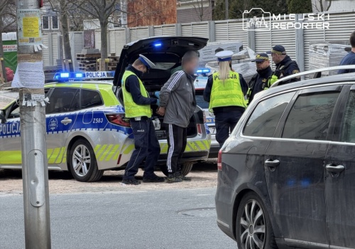 Ledwo stał na nogach. Kierowca zatrzymany po interwencji straży miejskiej