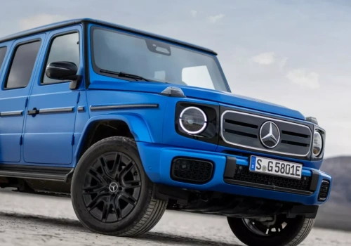 Mercedes G580 EQ z akcją serwisową. Problem dotyczy śrub kół