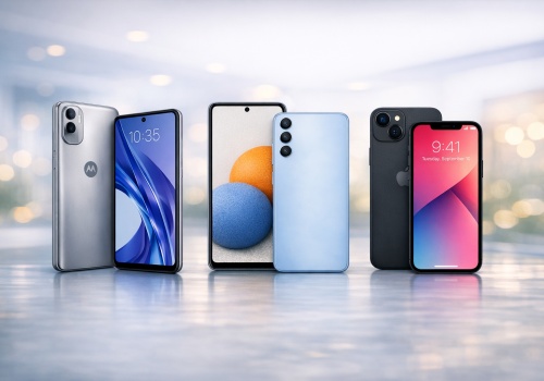 Porównujemy najtańsze smartfony Motoroli, Samsunga i Apple. Jeden z nich to zupełnie inny poziom