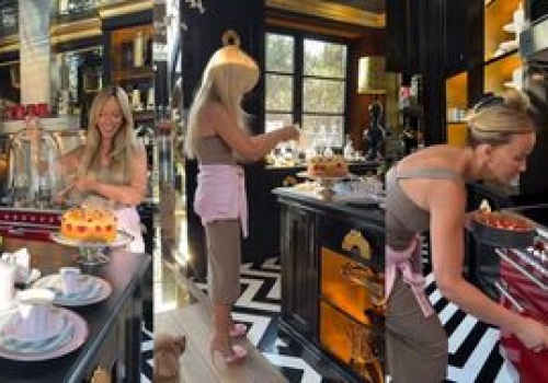 Joanna Przetakiewicz chwali się ociekającą ZŁOTEM kuchnią. Chcielibyście tak mieszkać? (ZDJĘCIA)