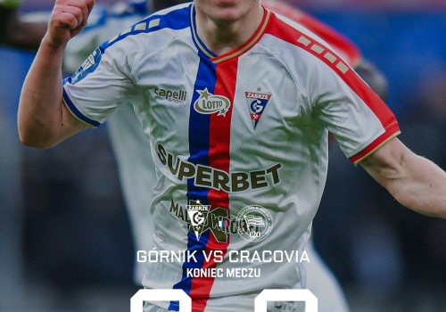 Piłka Nożna: Górnik Zabrze rozbił Cracovię! Trzy ciosy w drugiej połowie