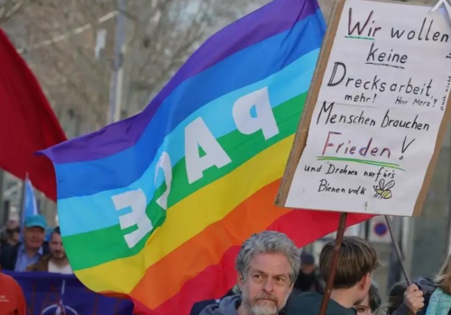 Niemcy: Marsze wielkanocne w cieniu wojen