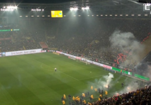 Skandaliczne obrazki w Niemczech. 