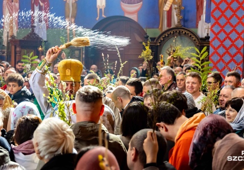 Niedziela Palmowa w szczecińskiej cerkwi