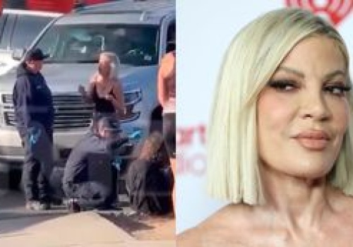 Tori Spelling miała poważny wypadek drogowy. W aucie wiozła SIEDMIORO DZIECI: 