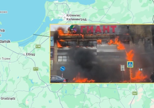 Ogromny pożar w Królewcu. Sprzeczne doniesienia ws. przyczyn