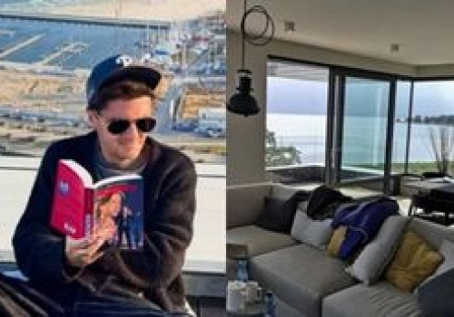 Kuba Wojewódzki urządził się w nadmorskim apartamencie. LUKSUS bije po oczach