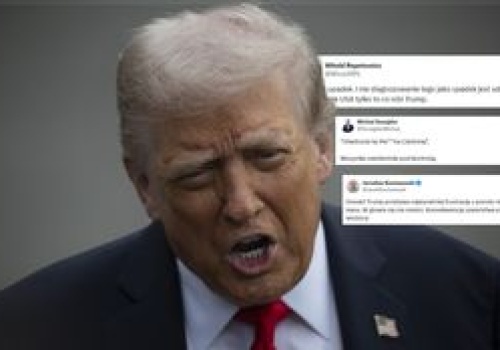 Trump zamieścił wulgarny wpis, sieć zalały komentarze. 