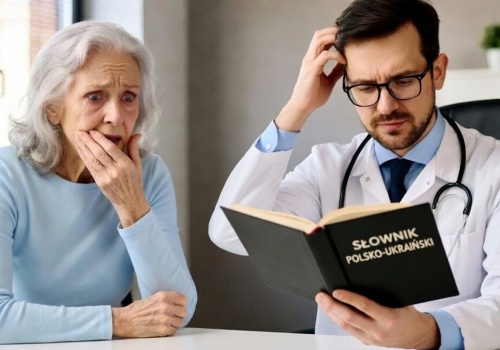 Lekarze z Ukrainy nie znają polskiego? Dla sądów to nie problem!