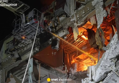 Zmasowany atak Rosji na Odessę. Nie żyją matka i córka