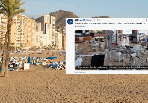 Runął sufit w hotelu w hiszpańskim kurorcie. Są ranni