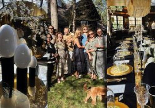 Joanna Przetakiewicz relacjonuje rodzinne święta na bogato. W menu znalazł się kawior, duszona polędwica i zielony 