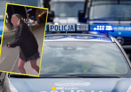 Agresywna kobieta w centrum Poznania. Nagranie trafiło do sieci