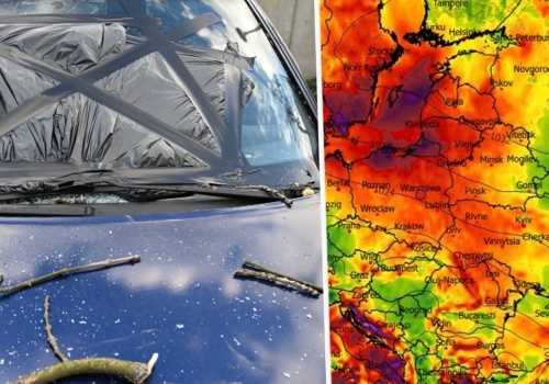 Ponad dwa tysiące interwencji w całym kraju. Potężne wichury i zniszczenia