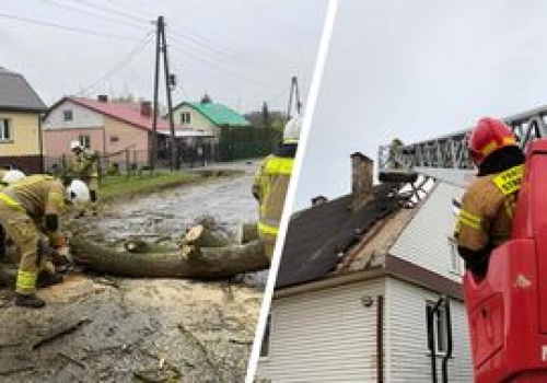 Wichury nad Polską. Tysiące interwencji strażaków