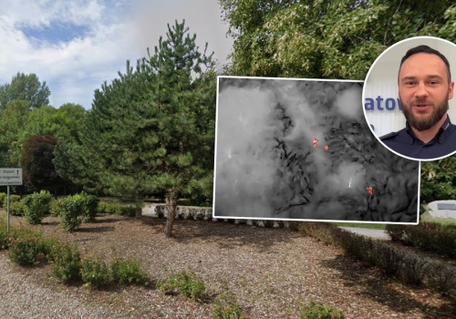 27-latka utknęła w pułapce. Naczelnik policji rzucił się w nocy w mokradła