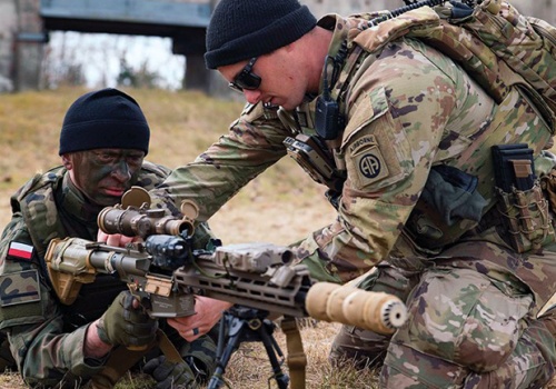 Żołnierz z Polski otrzymał tytuł Wojownika Gwardii Narodowej Illinois 2026