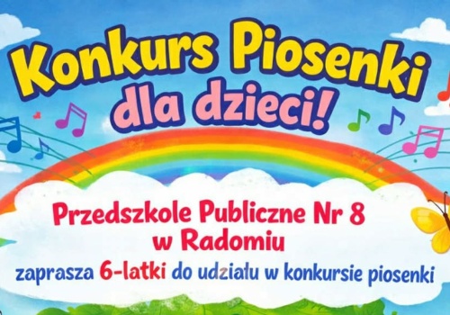 Międzyprzedszkolny Konkurs Wokalny dla sześciolatków pt. „Witaj wiosenko”